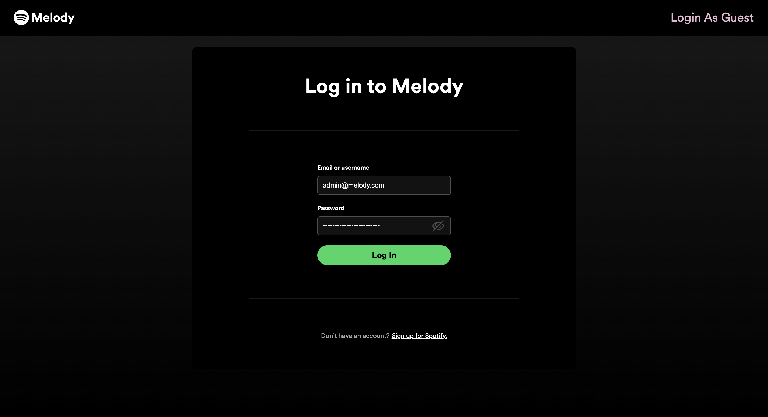 Melody Music Player